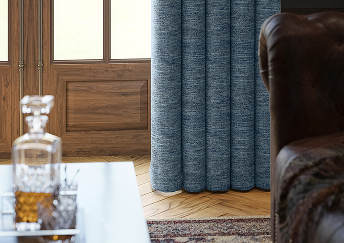 Mirdif, Digital Blue - Made to Measure Curtains - Image 5